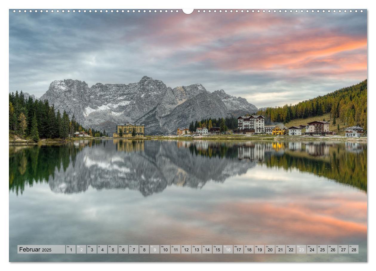 Bild: 9783383969720 | Faszination Dolomiten (Wandkalender 2025 DIN A2 quer), CALVENDO...