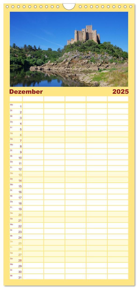 Bild: 9783457119150 | Familienplaner 2025 - Portugal mit 5 Spalten (Wandkalender, 21 x 45...