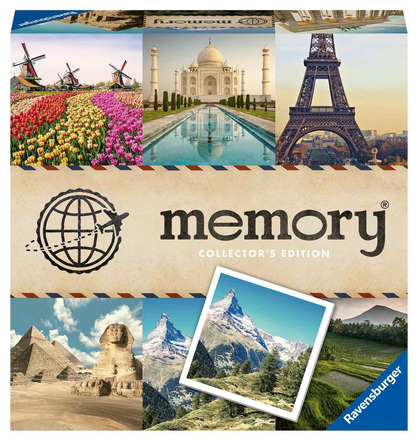 Cover: 4005556273799 | Ravensburger Collectors' memory® Schönste Reiseziele - 27379 - Das...