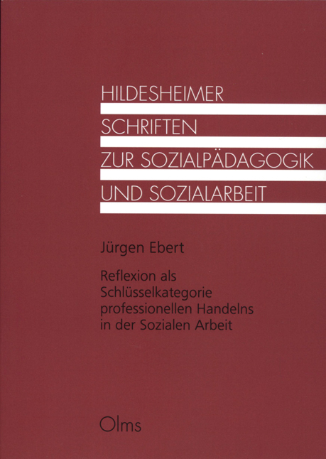Cover: 9783487300238 | Reflexion als Schlüsselkategorie professionellen Handelns in der...