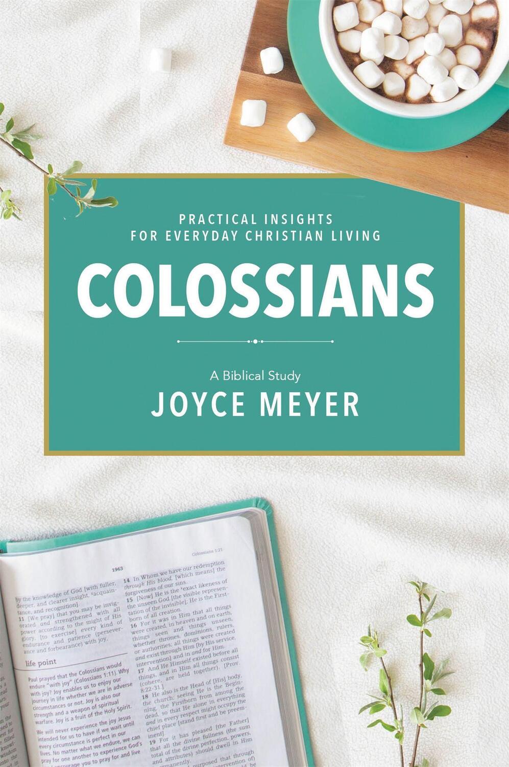 Cover: 9781546026129 | Colossians: A Biblical Study | Joyce Meyer | Taschenbuch | Englisch
