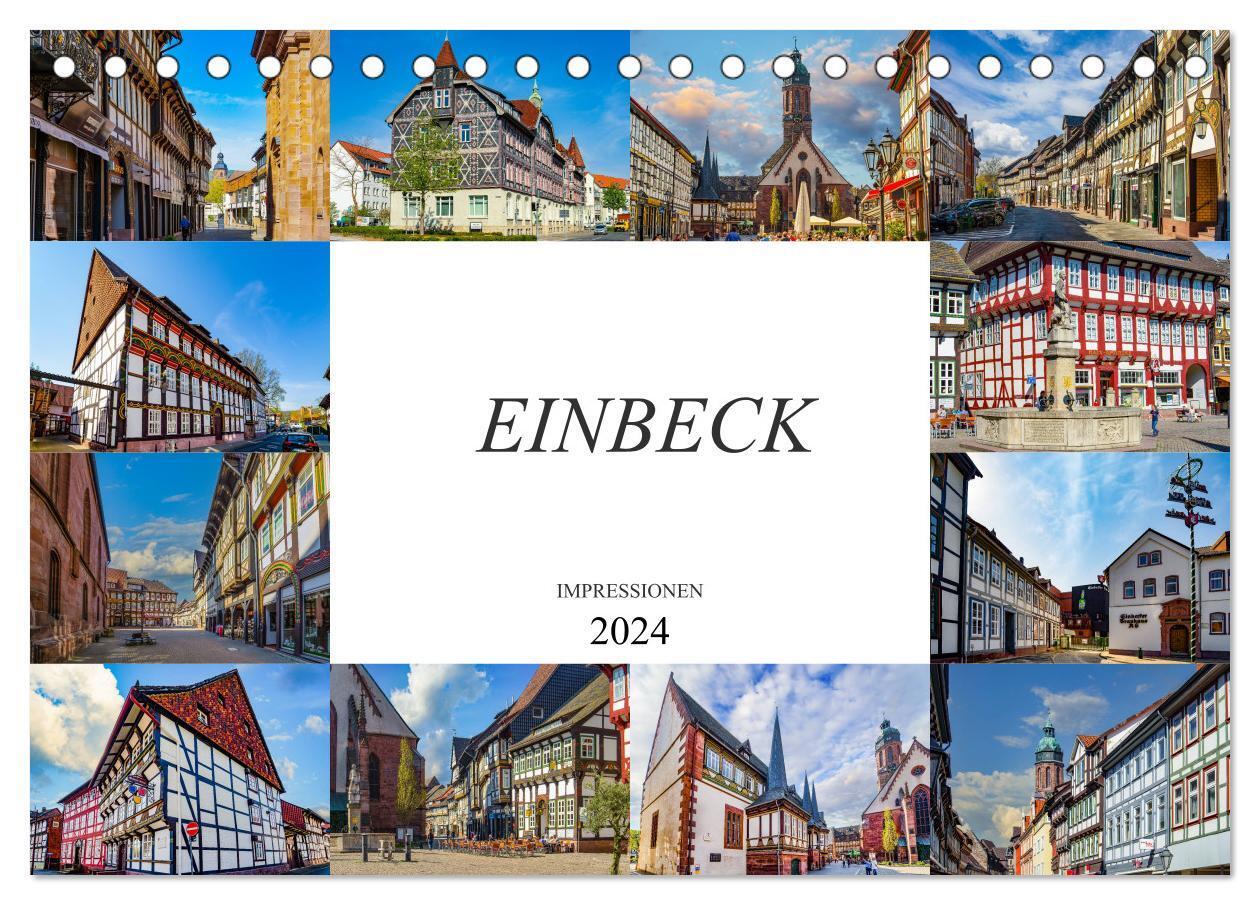 Cover: 9783383011108 | Einbeck Impressionen (Tischkalender 2024 DIN A5 quer), CALVENDO...