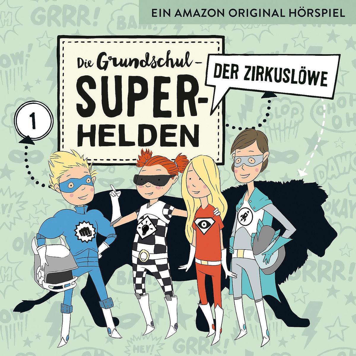 Cover: 4260167471327 | 01: Der Zirkuslöwe | Die Grundschul-Superhelden | Audio-CD | Deutsch