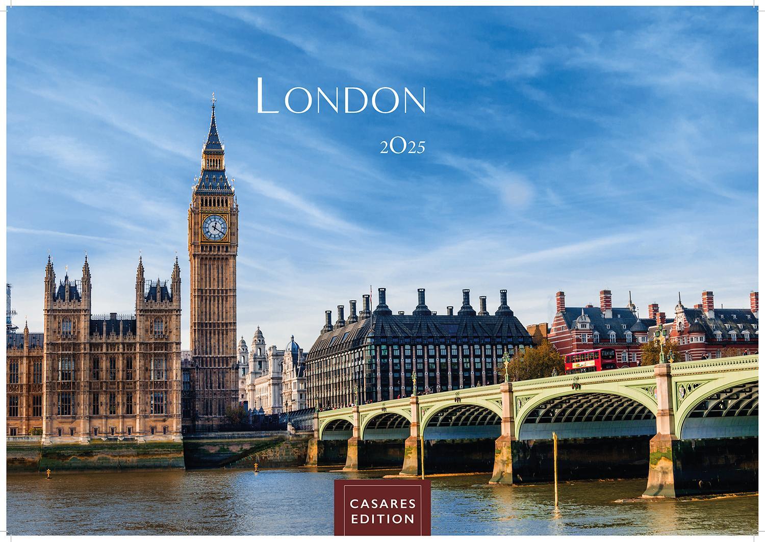 Cover: 9781835241691 | London 2025 S 24x35cm | Kalender | 14 S. | Deutsch | 2025