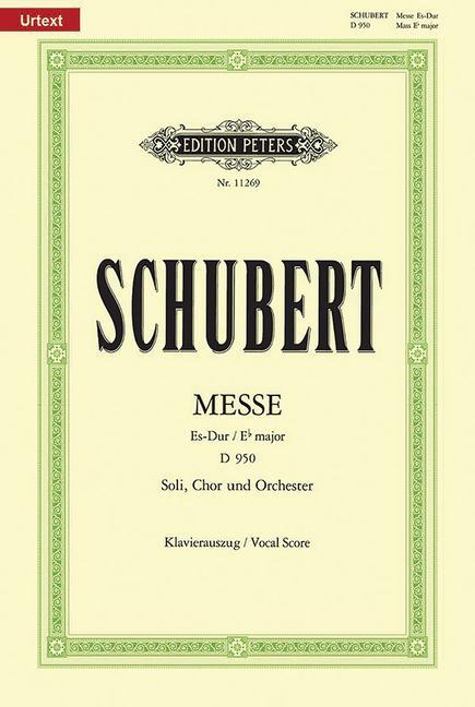 Cover: 9790014110345 | Mass E Flat D950 (Vocal Score) | Franz Schubert | Taschenbuch | 2022