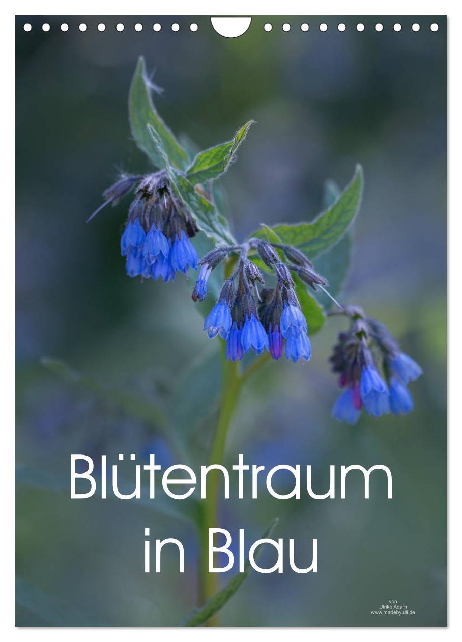 Cover: 9783383022678 | Blütentraum in Blau (Wandkalender 2024 DIN A4 hoch), CALVENDO...