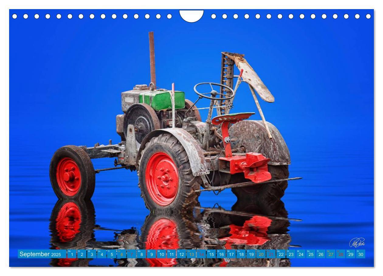 Bild: 9783435600298 | Traktor - Oldtimer (Wandkalender 2025 DIN A4 quer), CALVENDO...