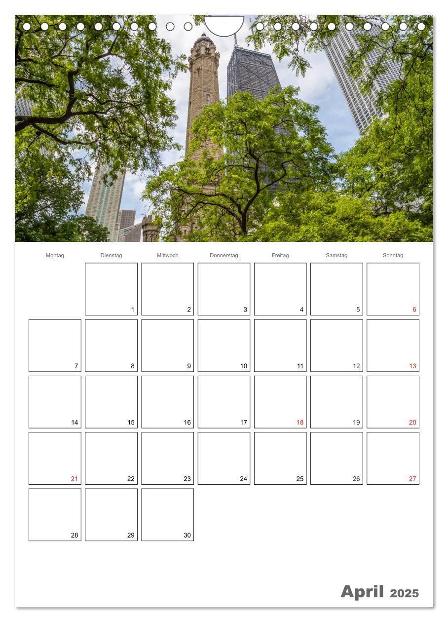 Bild: 9783457028001 | CHICAGO Terminplaner (Wandkalender 2025 DIN A4 hoch), CALVENDO...