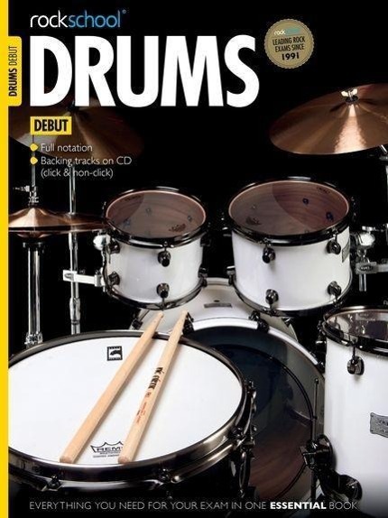 Cover: 9781908920188 | Rockschool Drums - Debut (2012) | Debut (2012-2018) | RSL