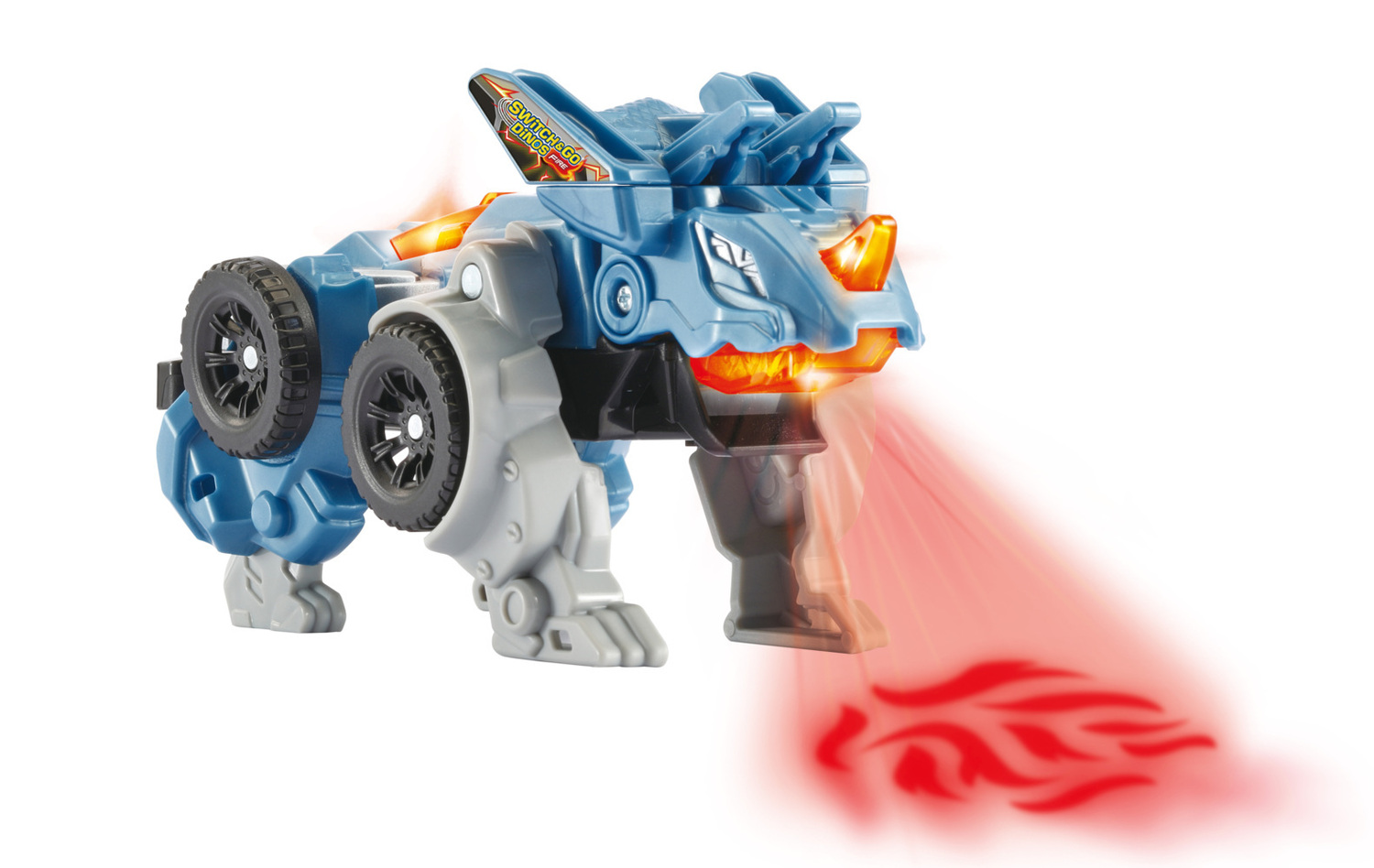 Bild: 3417765429040 | Switch & Go Dinos - Fire-Mini-Triceratops | Stück | 2021 | Vtech