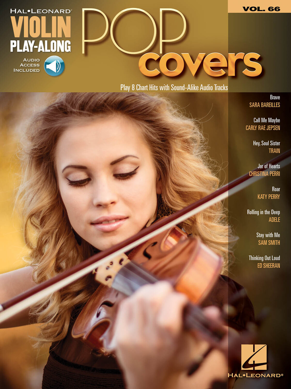 Cover: 888680641542 | Pop Covers | Violin Play-Along Volume 66 | Violin Play-Along | 2017
