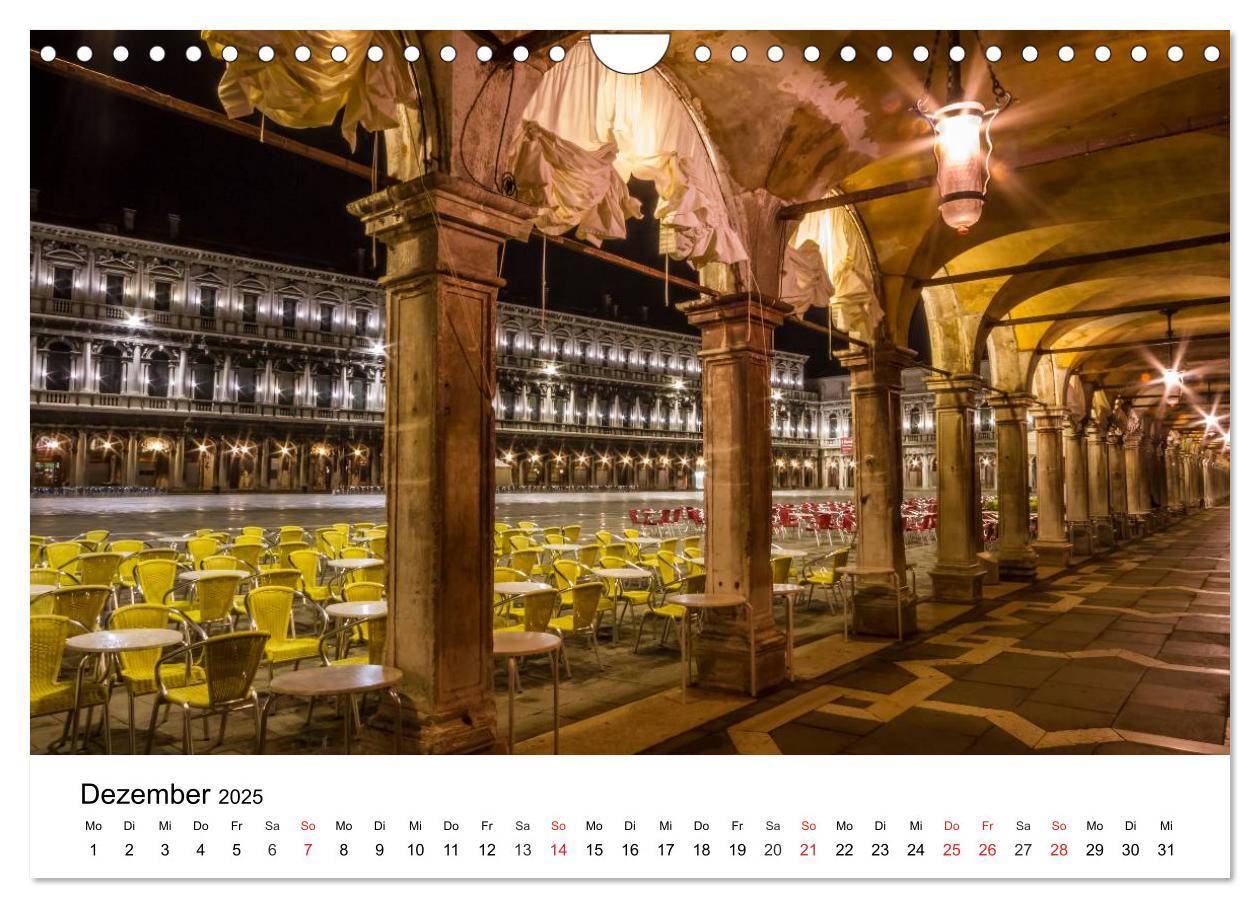 Bild: 9783435656349 | Die Attraktionen von Venedig (Wandkalender 2025 DIN A4 quer),...