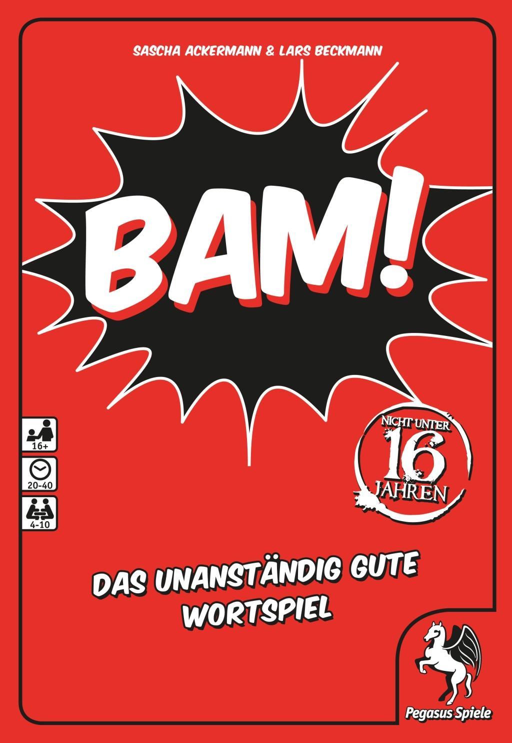 Cover: 4250231704994 | Bam! - Das unanständig gute Wortspiel | Spiel | 18300G | Deutsch