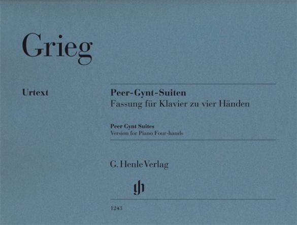 Cover: 9790201812434 | Peer-Gynt-Suiten op. 46 und op.55 | Fassung für Klavier zu vier Händen