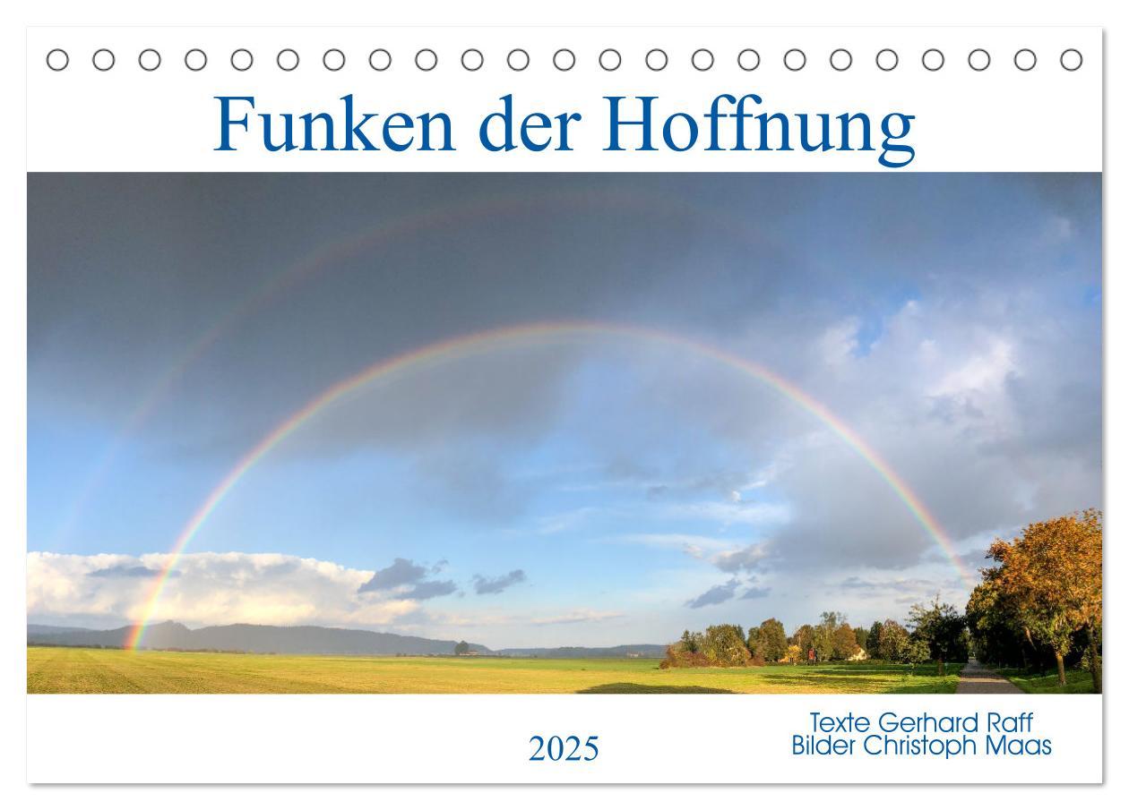 Cover: 9783435101733 | Funken der Hoffnung (Tischkalender 2025 DIN A5 quer), CALVENDO...