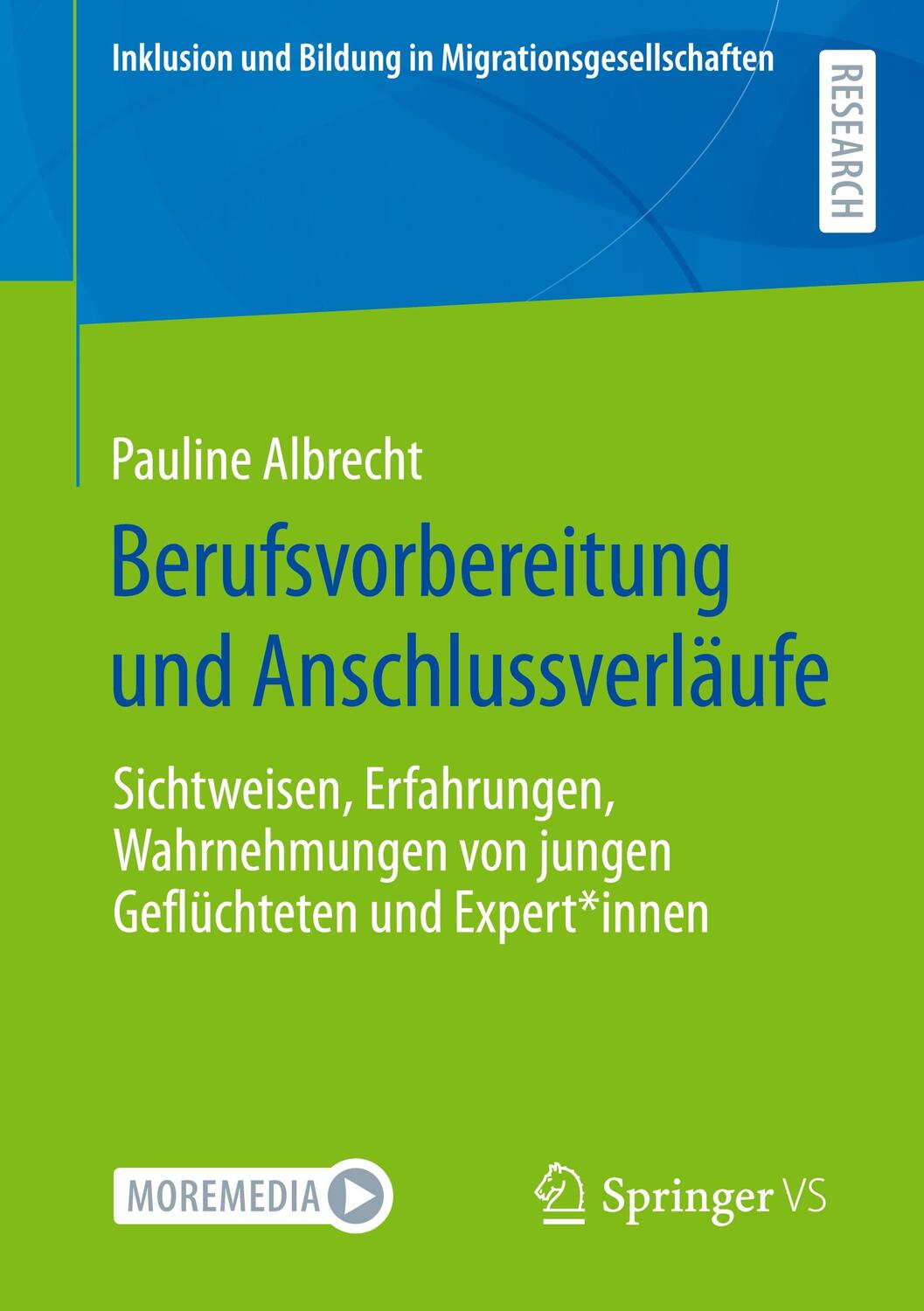 Cover: 9783658409586 | Berufsvorbereitung und Anschlussverläufe | Pauline Albrecht | Buch