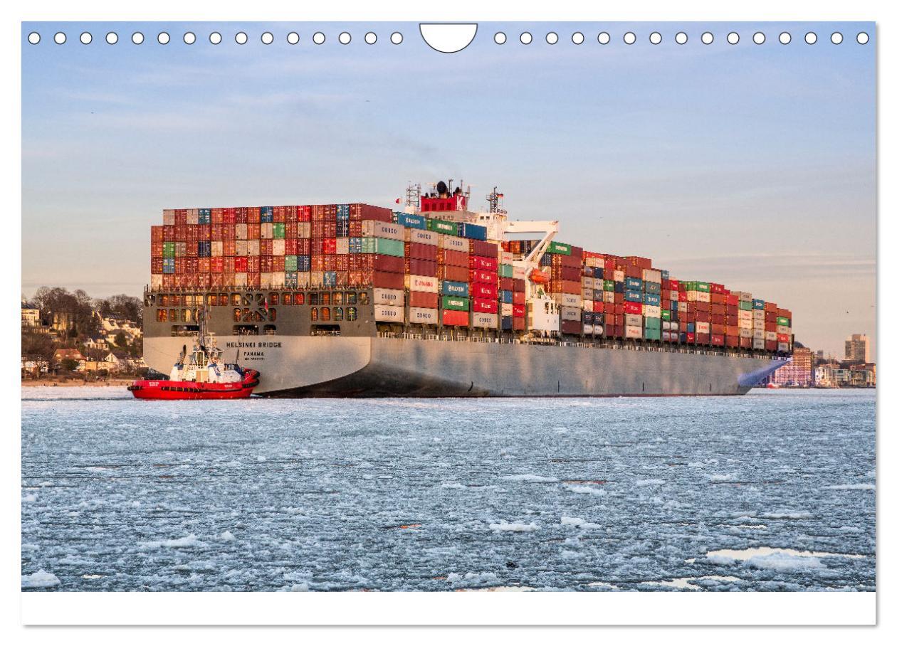 Bild: 9783383760204 | Schiffe gucken im Hamburger Hafen (Wandkalender 2025 DIN A4 quer),...