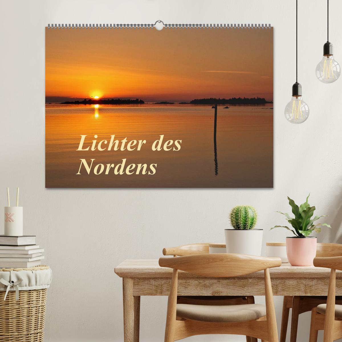 Bild: 9783435764228 | Lichter des Nordens (Wandkalender 2025 DIN A2 quer), CALVENDO...