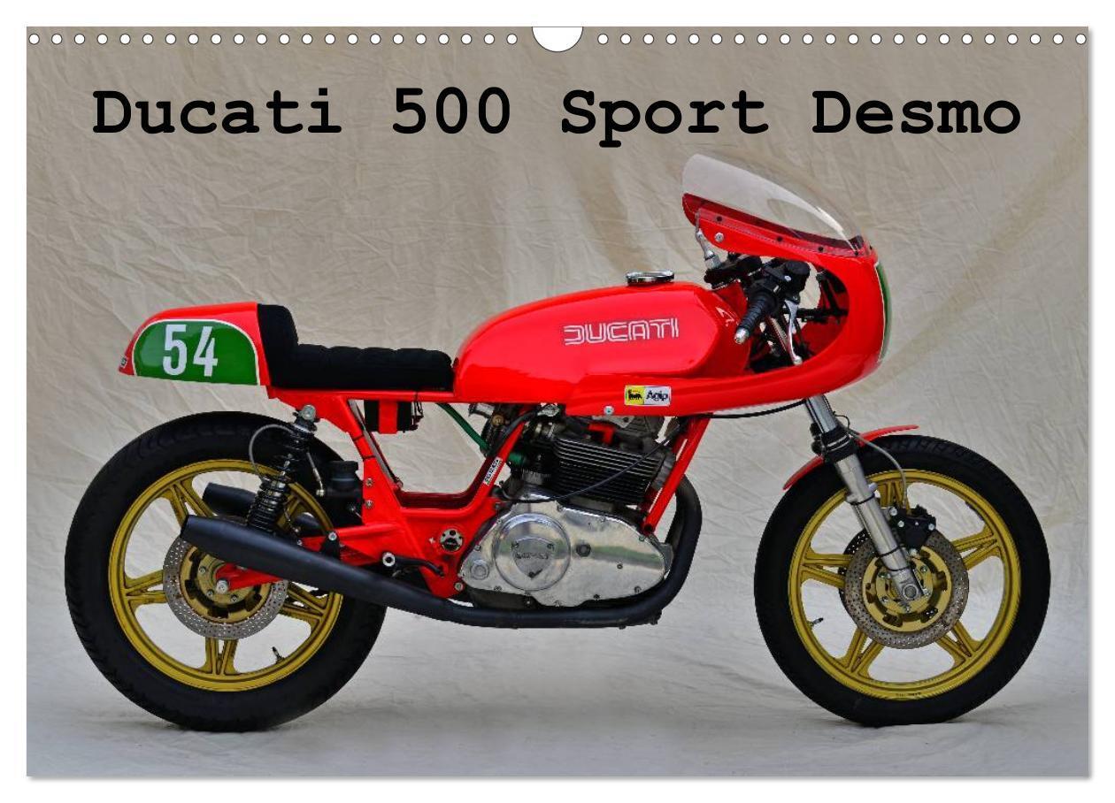 Cover: 9783435687954 | Ducati 500 Sport Desmo (Wandkalender 2025 DIN A3 quer), CALVENDO...