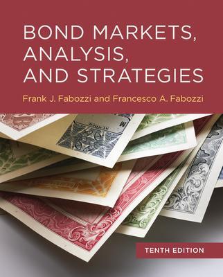 Cover: 9780262046275 | Bond Markets, Analysis, and Strategies, tenth edition | Buch | 2021