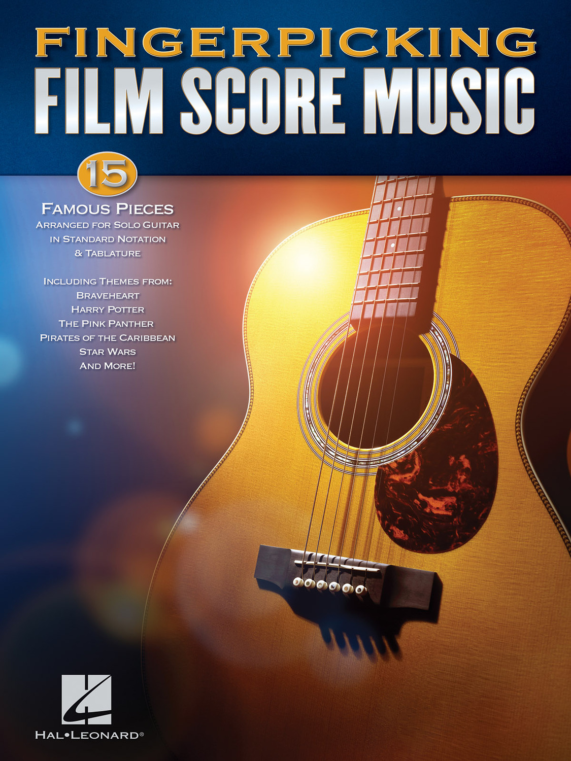 Cover: 888680621445 | Fingerpicking Film Score Music | Guitar Solo | Hal Leonard