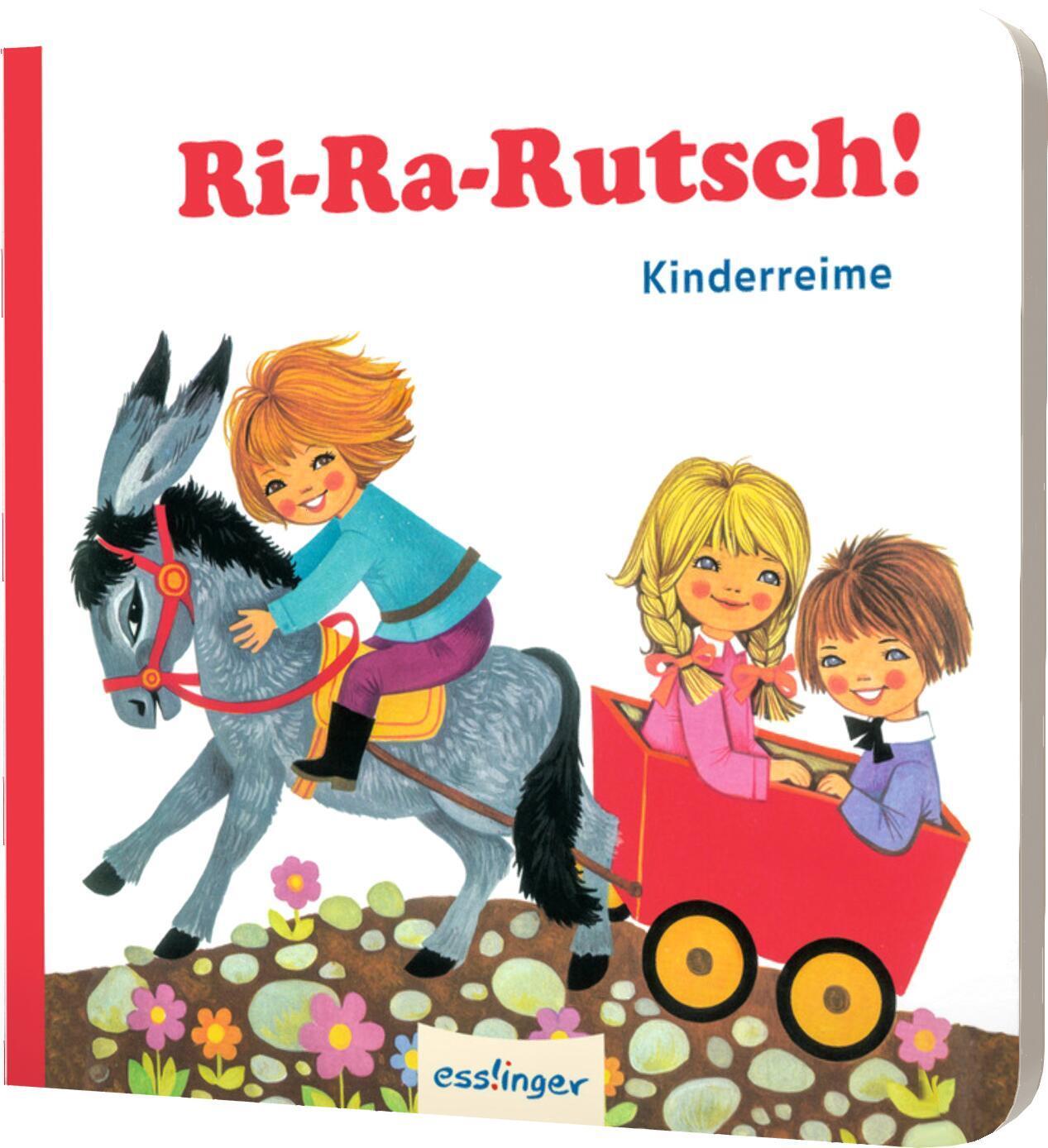 Cover: 9783480235070 | Ri-Ra-Rutsch! - Pappebuch | Kinderreime | Buch | 24 S. | Deutsch