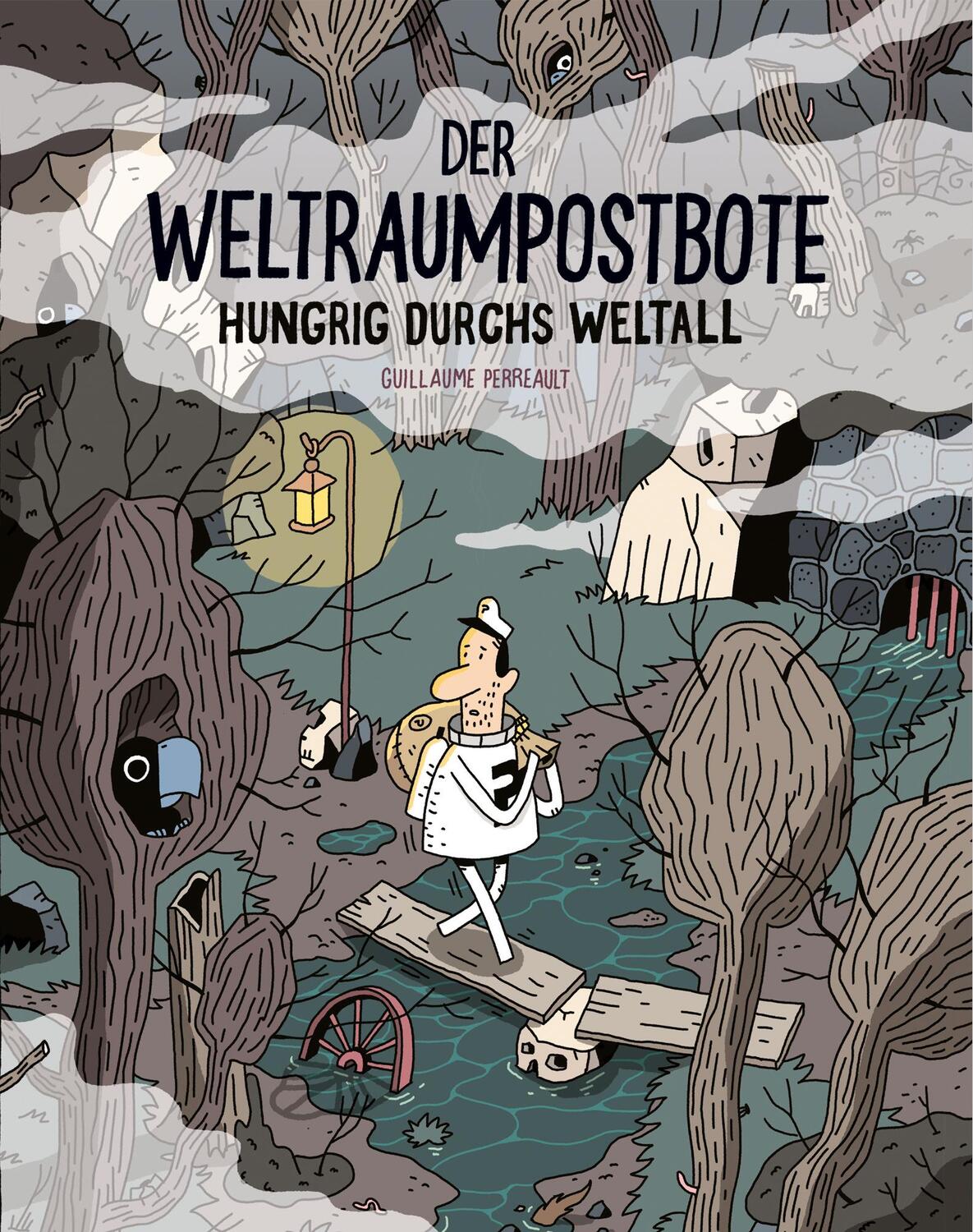 Cover: 9783964510471 | Der Weltraumpostbote | Hungrig durchs Weltall | Guillaume Perreault