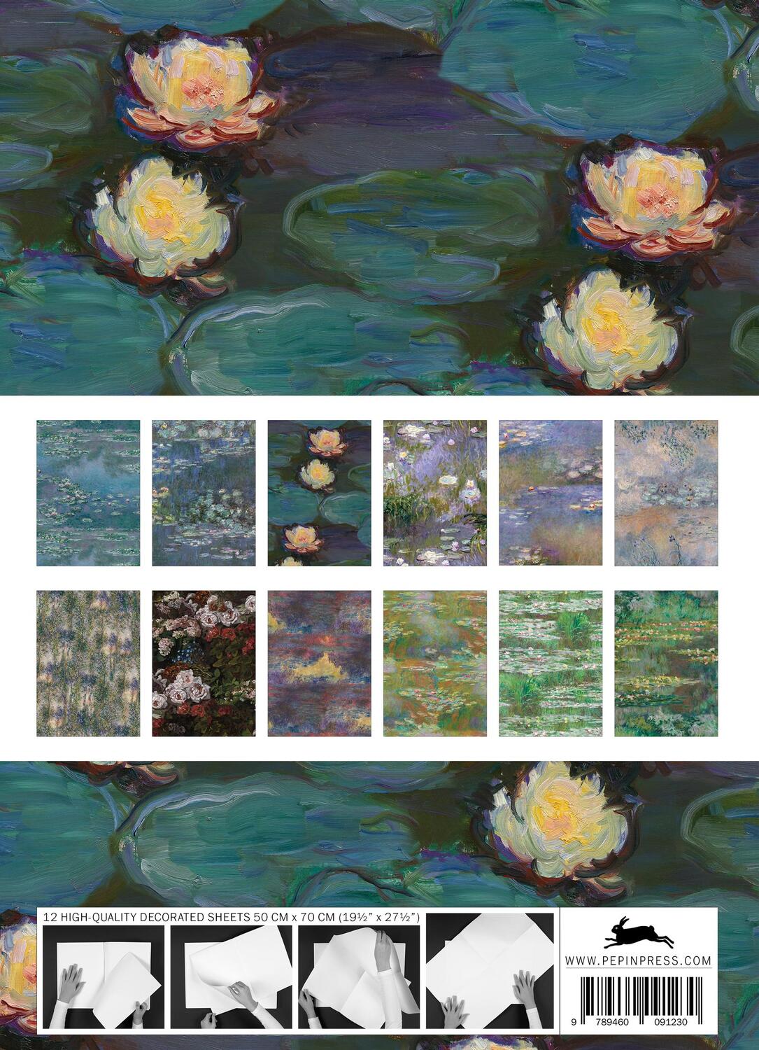 Bild: 9789460091230 | Claude Monet | Gift &amp; Creative Paper Book Vol. 101 | Pepin Van Roojen