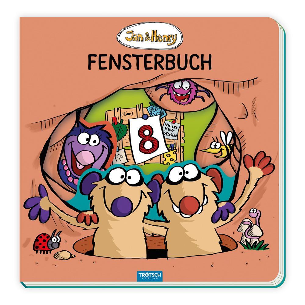 Cover: 9783988023353 | Trötsch Jan und Henry Fensterbuch Pappenbuch | KG | Buch | 12 S.