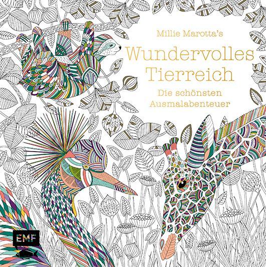 Cover: 9783960936503 | Millie Marotta's Wundervolles Tierreich - Die schönsten...