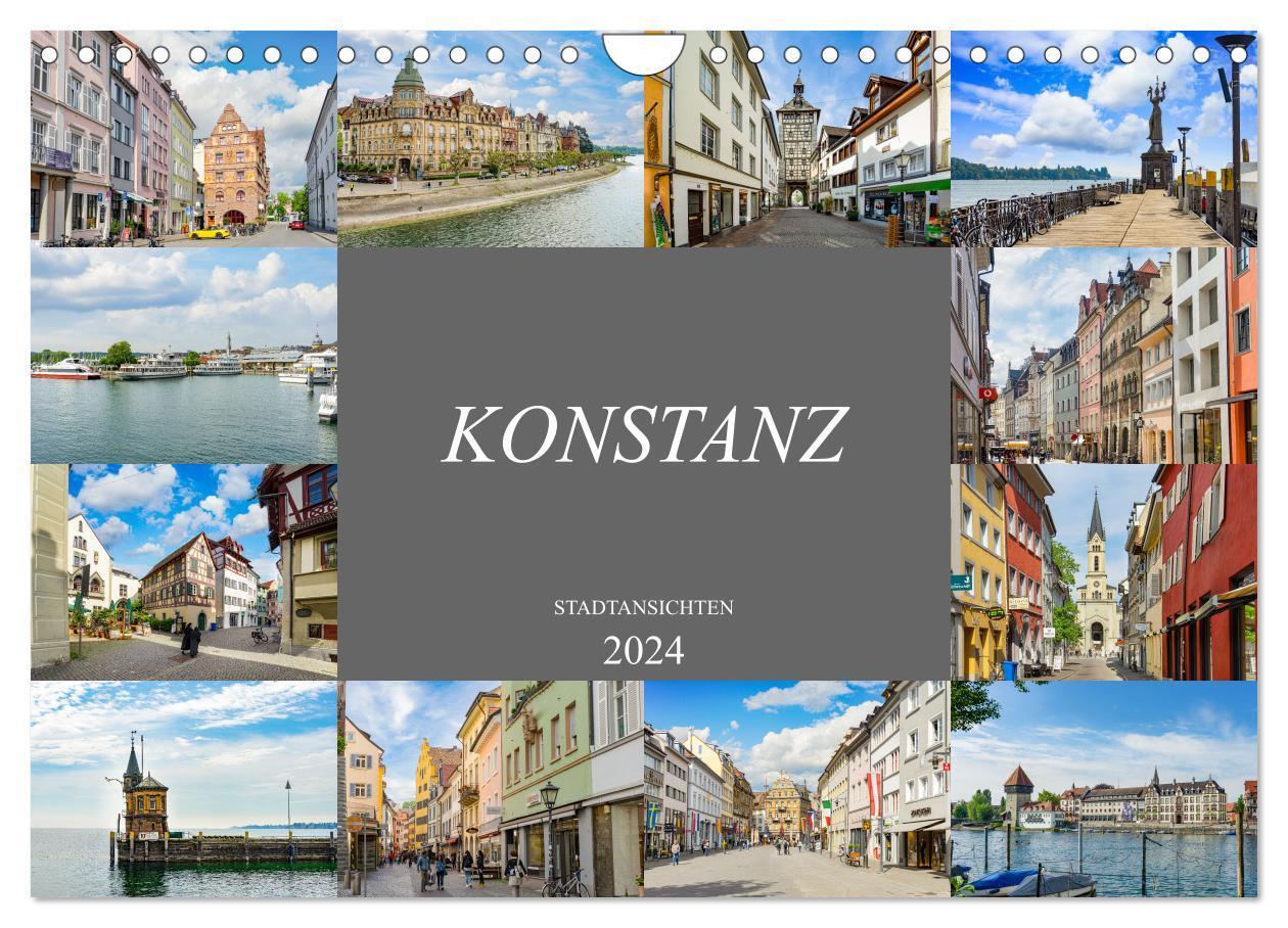 Cover: 9783675797192 | Konstanz Stadtansichten (Wandkalender 2024 DIN A4 quer), CALVENDO...