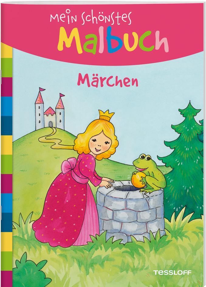 Cover: 9783788641368 | Mein schönstes Malbuch. Märchen | Malen für Kinder ab 5 Jahren | 32 S.