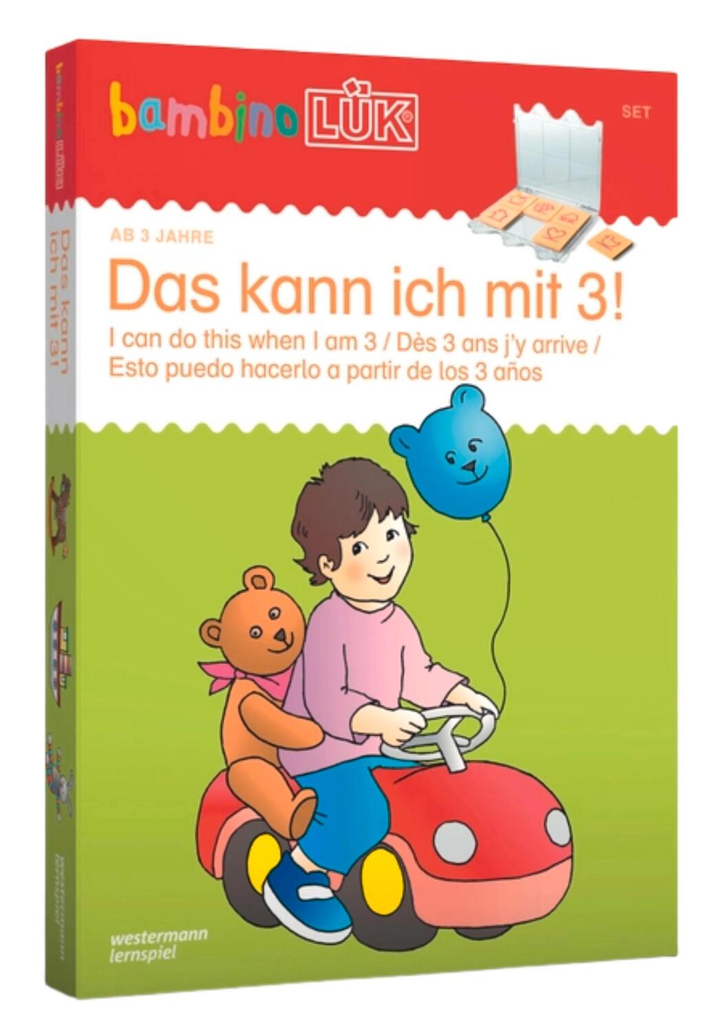 Cover: 9783837775303 | bambinoLÜK-Set. Das kann ich mit 3! | bambino LÜK-Sets | Deutsch