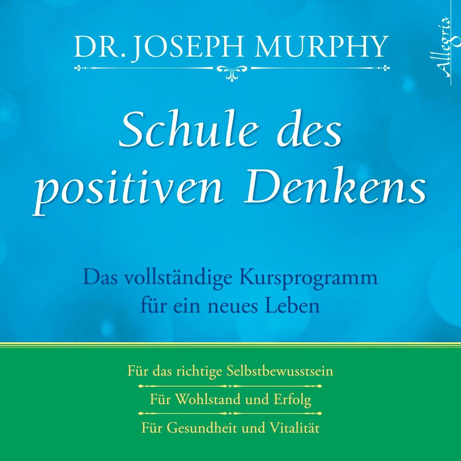 Cover: 9783869092065 | Schule des positiven Denkens | Joseph Murphy | Audio-CD | 3 Audio-CDs