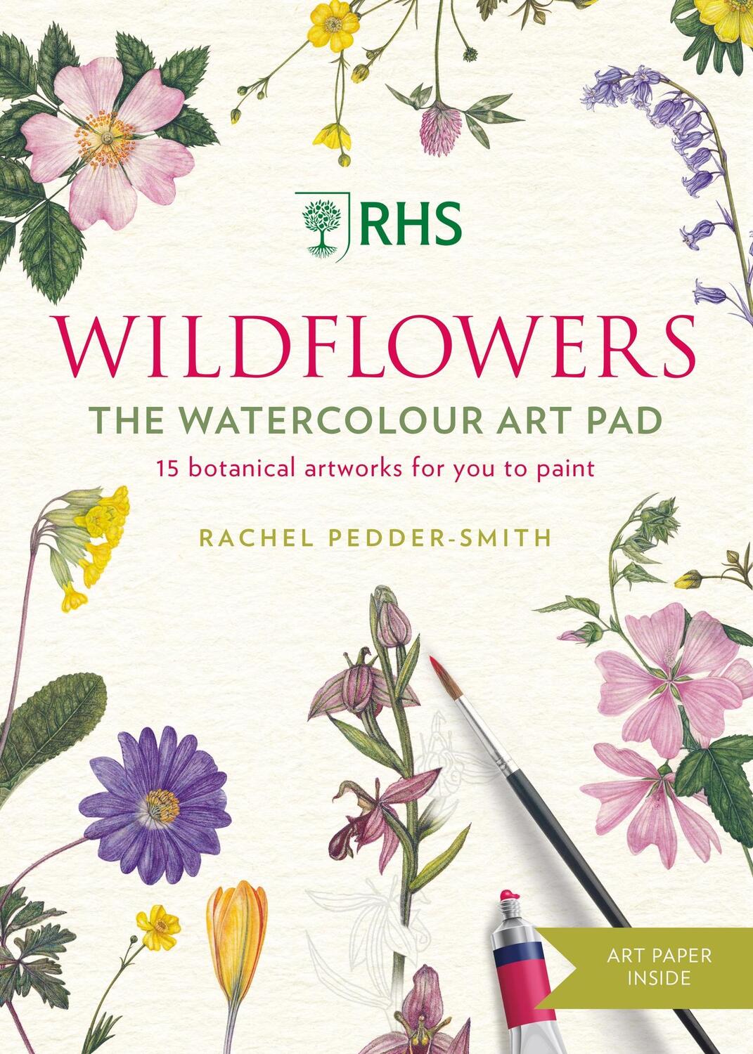 Cover: 9781784728878 | RHS Wildflowers Watercolour Art Pad | Rachel Pedder-Smith | Buch