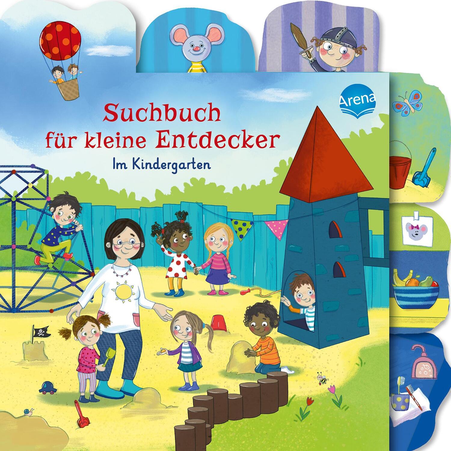 Cover: 9783401717319 | Suchbuch für kleine Entdecker. Im Kindergarten | Buch | Deutsch | 2022