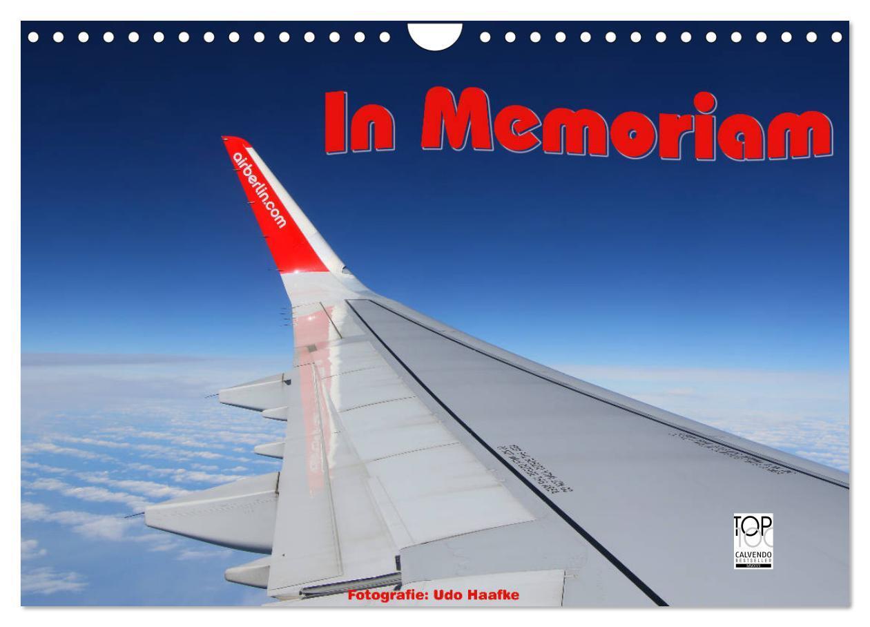 Cover: 9783383130311 | In Memoriam Air Berlin (Wandkalender 2024 DIN A4 quer), CALVENDO...