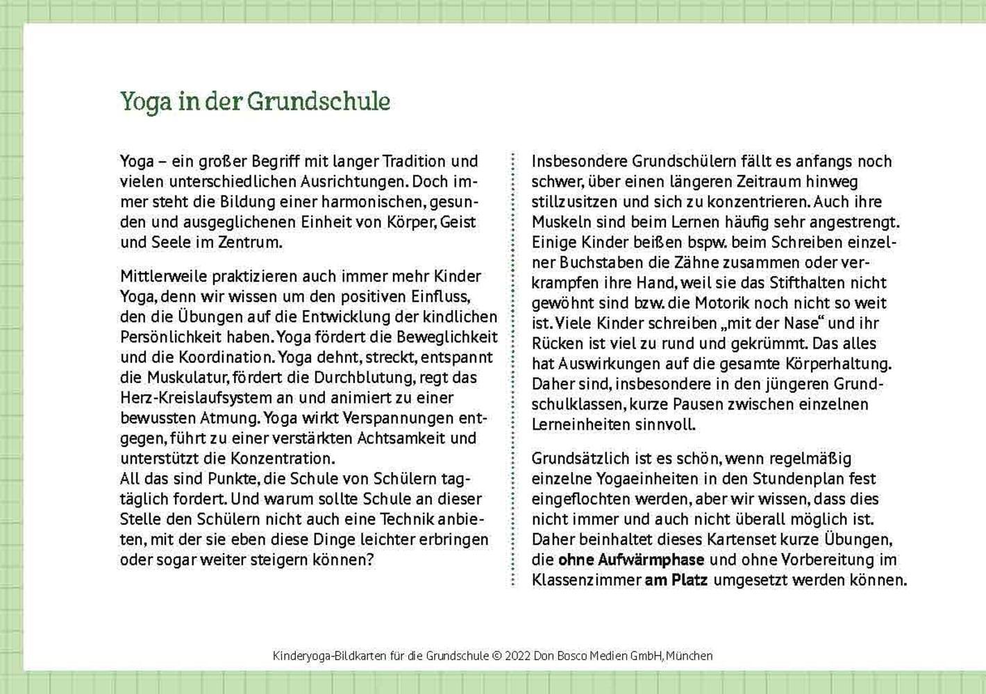 Bild: 4260694920114 | Kinderyoga-Bildkarten für die Grundschule | Elke Gulden (u. a.) | Box