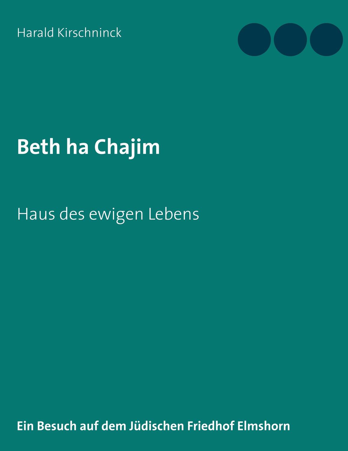 Cover: 9783748157007 | Beth ha Chajim | Ein Besuch auf dem Jüdischen Friedhof Elmshorn | Buch