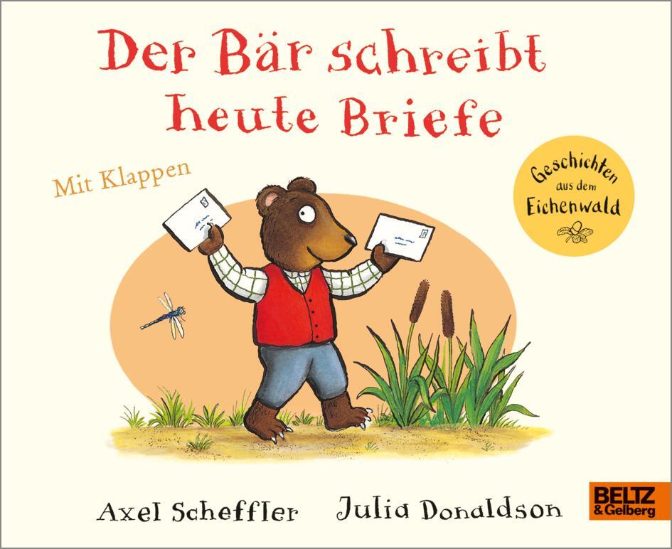 Cover: 9783407823014 | Der Bär schreibt heute Briefe | Pappbilderbuch mit Klappen | Buch