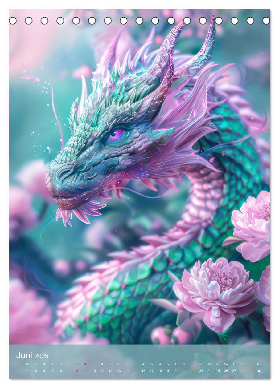 Bild: 9783457071144 | Drachen - Im Fantasieland gesichtet (Tischkalender 2025 DIN A5...