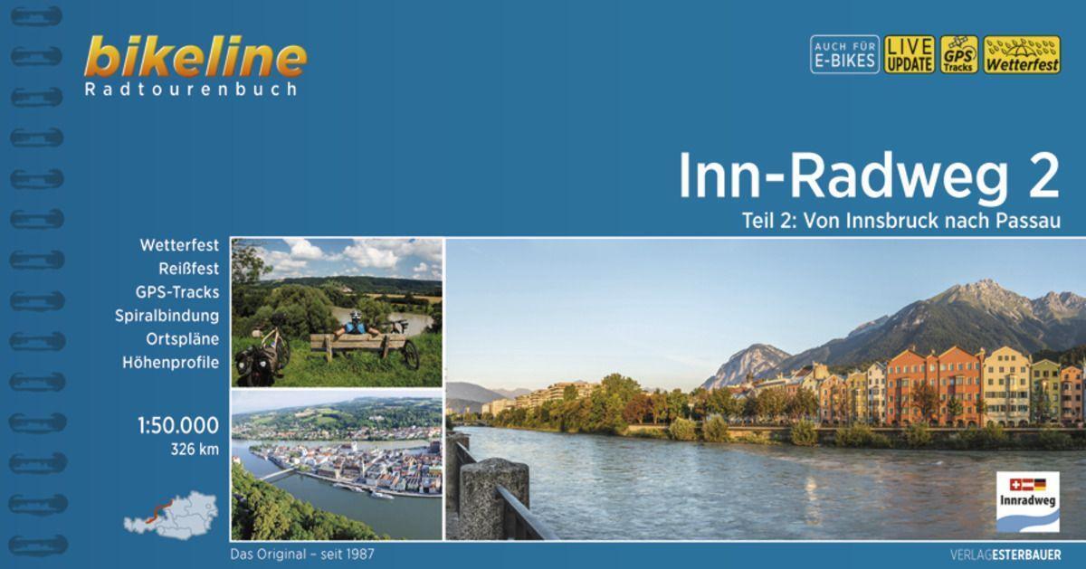Cover: 9783711101082 | Inn-Radweg / Inn-Radweg 2 | Taschenbuch | Bikeline Radtourenbücher