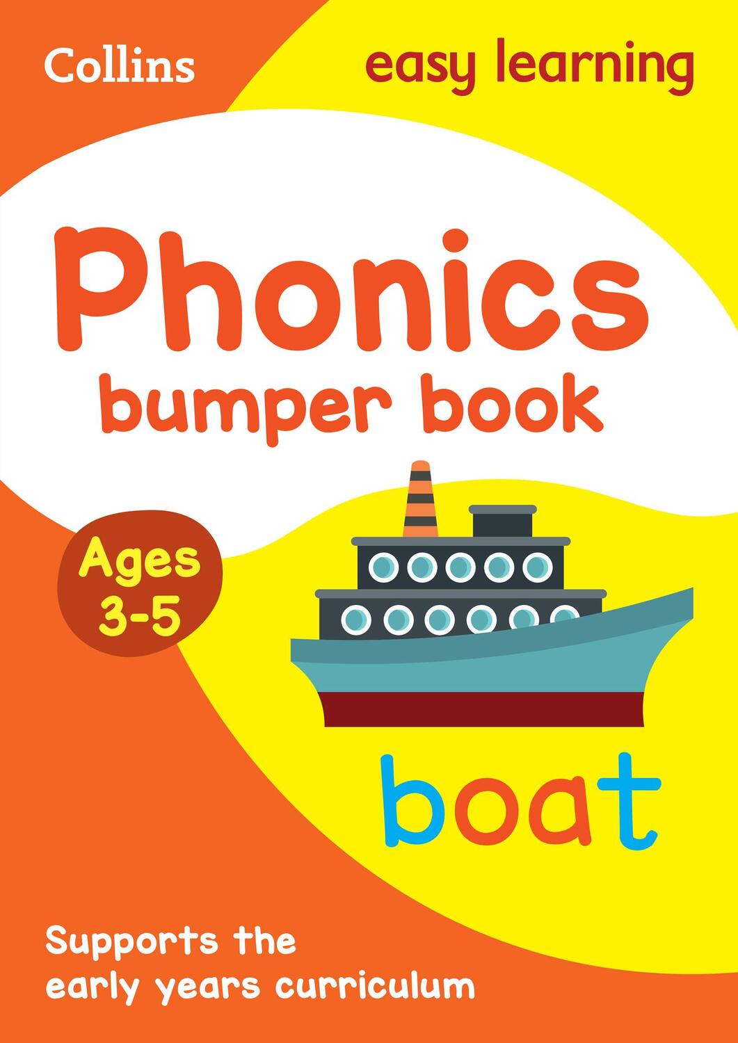 Cover: 9780008275433 | Phonics Bumper Book Ages 3-5 | Ideal for Home Learning | Learning