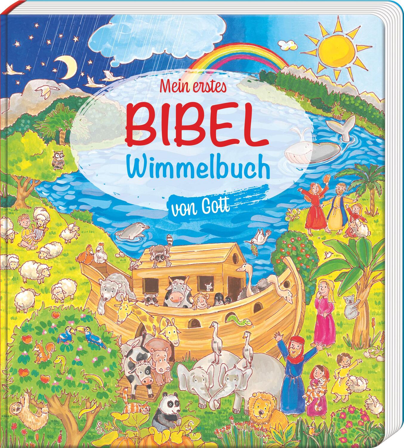 Cover: 9783766635808 | Mein erstes Bibel-Wimmelbuch von Gott | Heidi Rose | Buch | Pappe