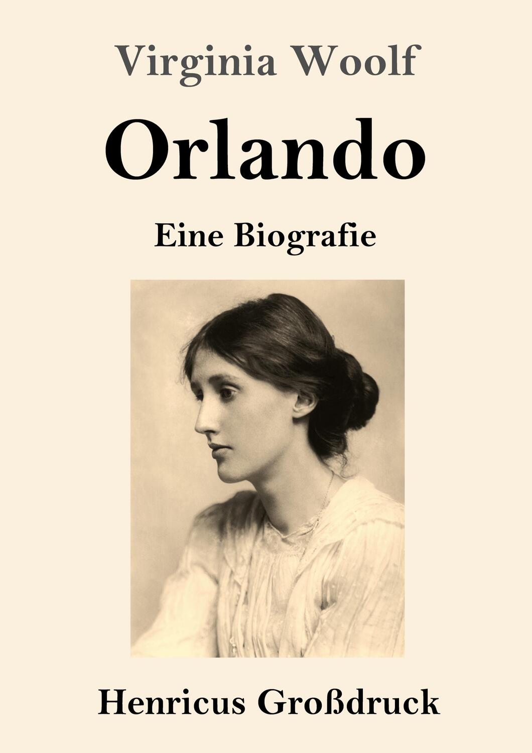 Cover: 9783847855897 | Orlando (Großdruck) | Eine Biografie | Virginia Woolf | Taschenbuch