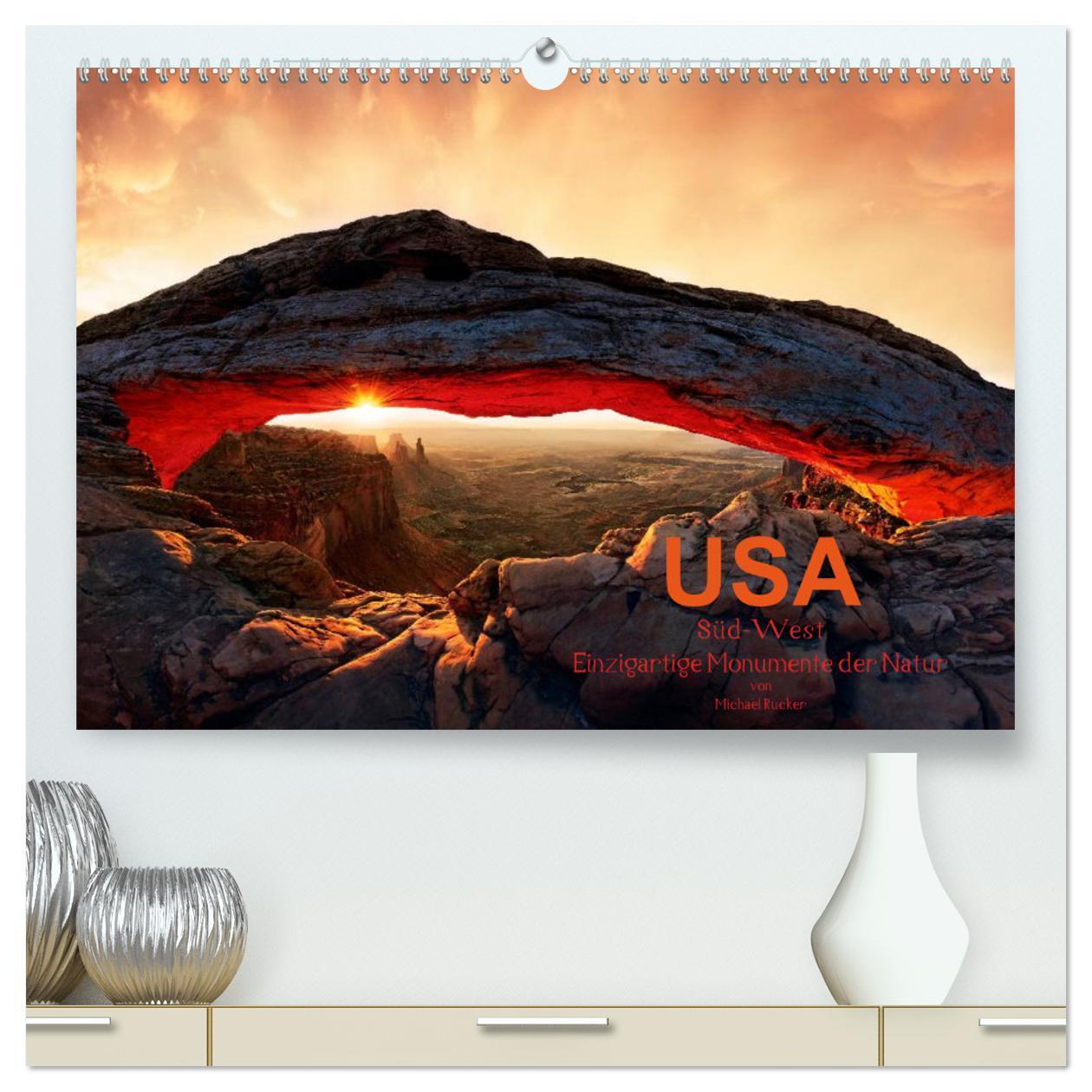 Cover: 9783435767915 | USA Süd-West (hochwertiger Premium Wandkalender 2025 DIN A2 quer),...