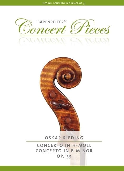 Cover: 9790006539178 | Konzert h-Moll op.35, für Violine + Klavierauszug | Oskar Rieding