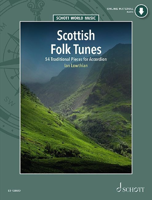 Cover: 9790220138546 | Scottish Folk Tunes | 54 Traditional Pieces for Accordion