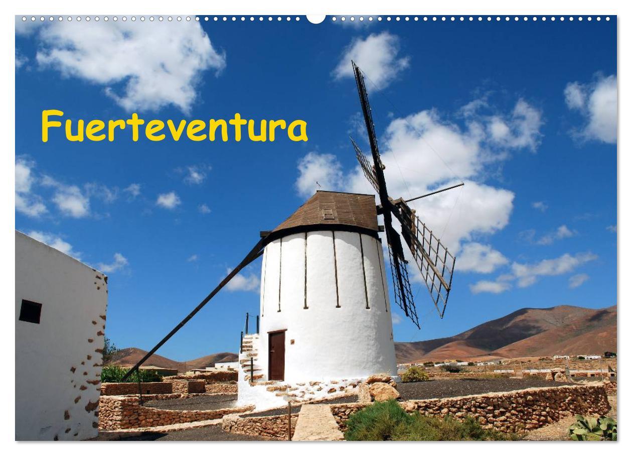 Cover: 9783435824700 | Fuerteventura (Wandkalender 2025 DIN A2 quer), CALVENDO Monatskalender