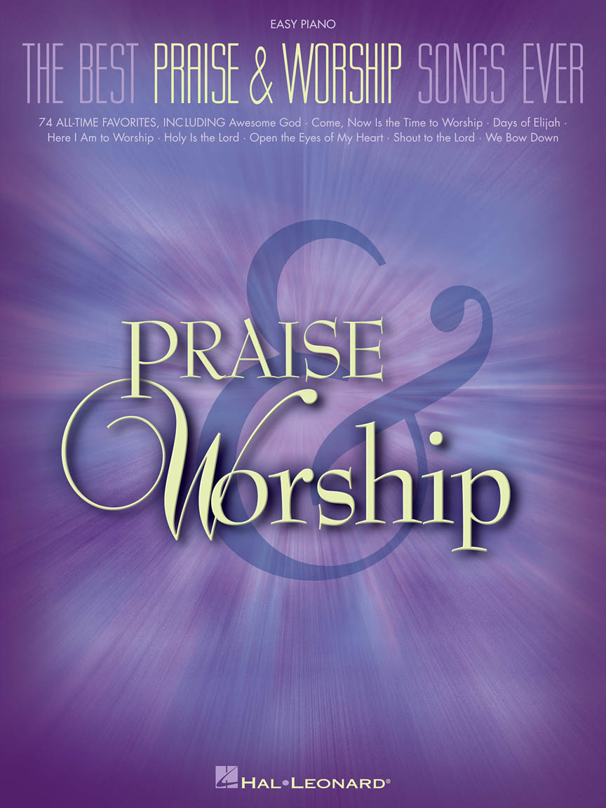 Cover: 884088060718 | The Best Praise &amp; Worship Songs Ever | Easy Piano Songbook | Buch